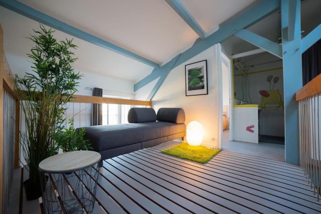Maison Type Loft - Avec Parking En Plein Centre 拉罗歇尔 外观 照片