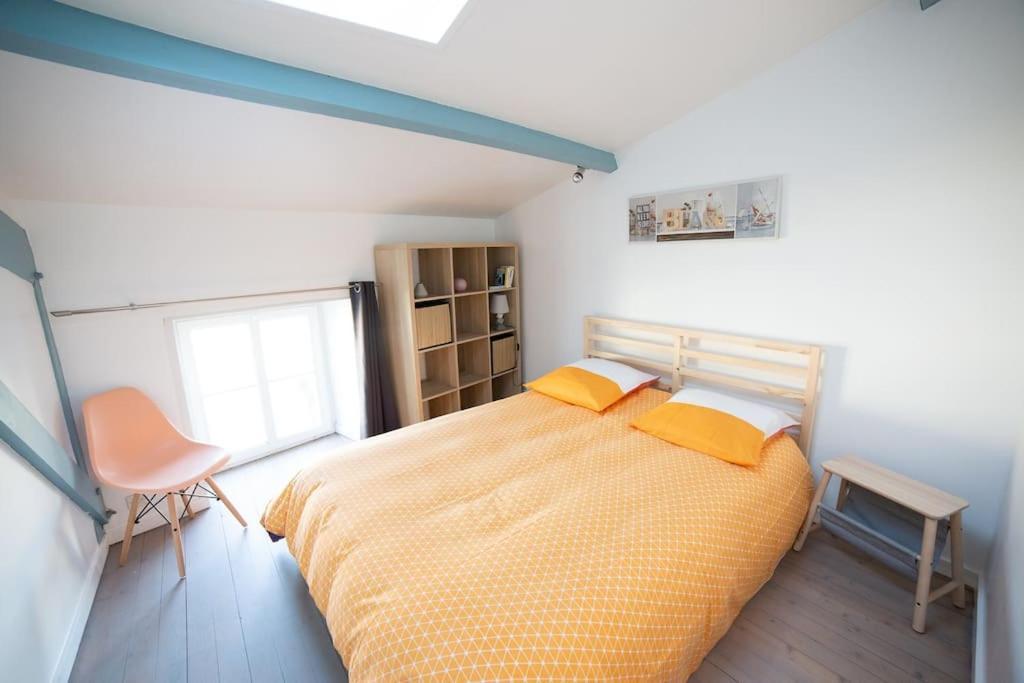Maison Type Loft - Avec Parking En Plein Centre 拉罗歇尔 外观 照片