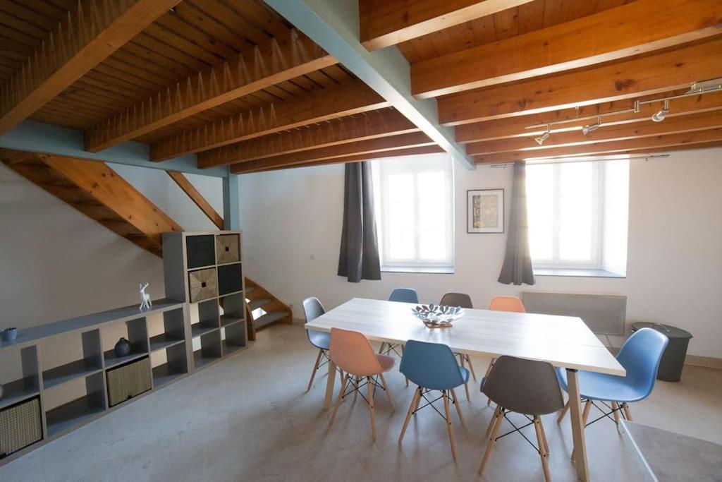 Maison Type Loft - Avec Parking En Plein Centre 拉罗歇尔 外观 照片