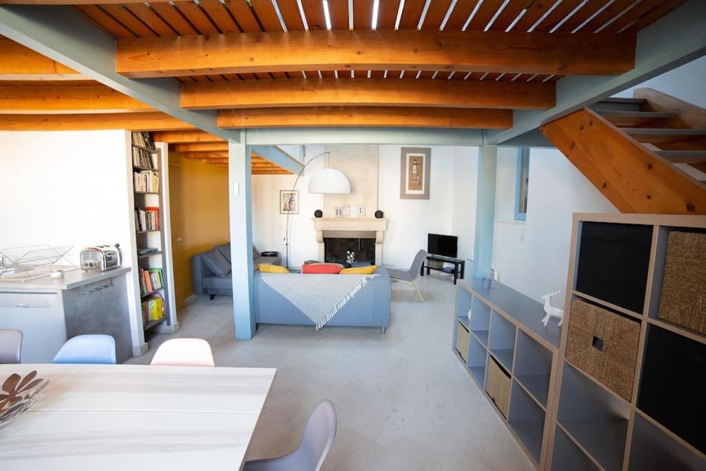 Maison Type Loft - Avec Parking En Plein Centre 拉罗歇尔 外观 照片